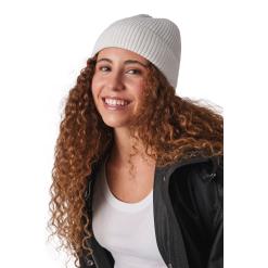 KP950 Ribbed beanie with turn-up