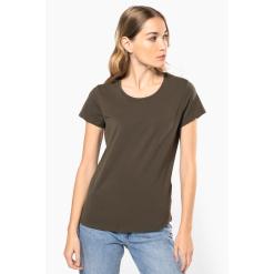 Ladies' crew neck short-sleeved t-shirt