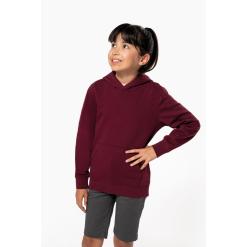 Kids' eco-friendly hooded sweatshirt