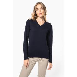 Ladies' V-neck jumper