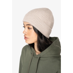 Eco-friendly unisex merino wool beanie