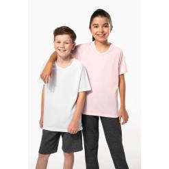 Kids' short-sleeved sports T-shirt